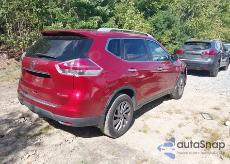 2016 Nissan Rogue Sl from USA, damaged, VIN 5N1AT2MVXGC748384